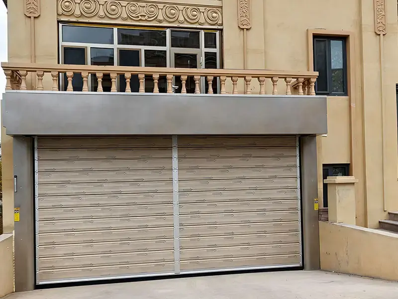 Высокоскоростные рулонные ворота из прочного металла