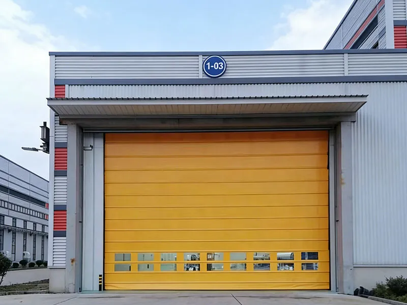 High-Speed Stacking Door