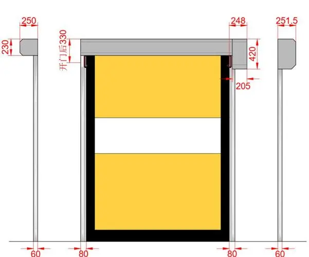 Zipper-Type Fast Door